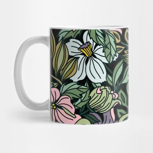 Flower Art Pattern Mug